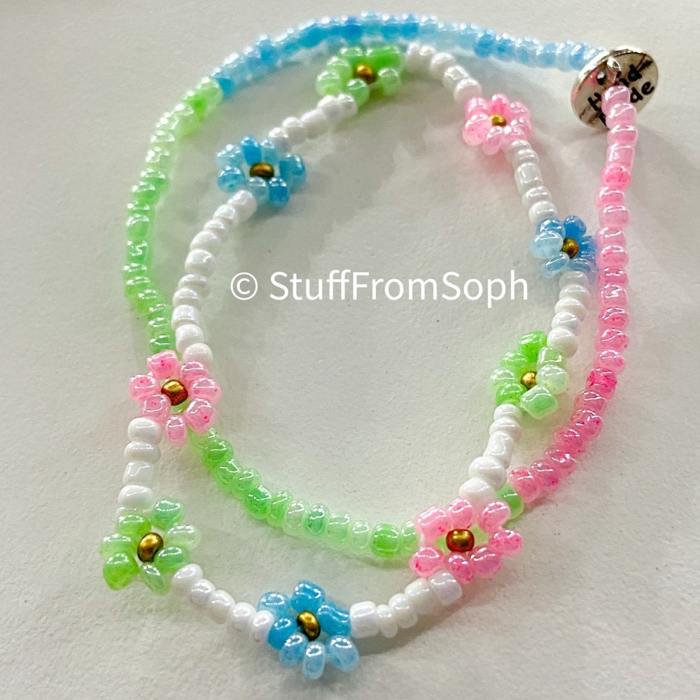 Handmade beaded bracelets